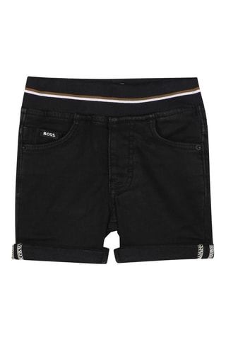 Spijkershort - Zwart - Boss