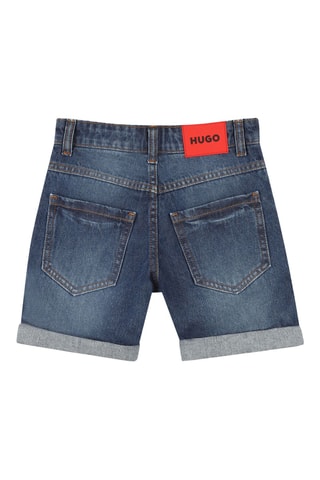 Spijkershort - Blauw - Hugo