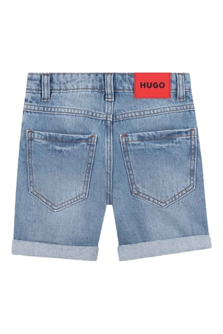 Spijkershort - Blauw - Hugo