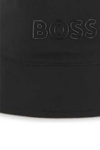 Dubbelzijdig Bobhoedje - Wit - Boss