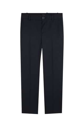 Wollen Broek - Marineblauw - Boss