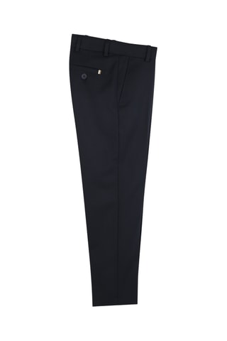 Wollen Broek - Marineblauw - Boss