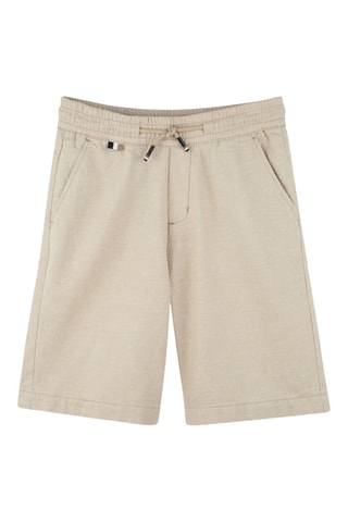 Linnen Bermuda - Beige - Boss