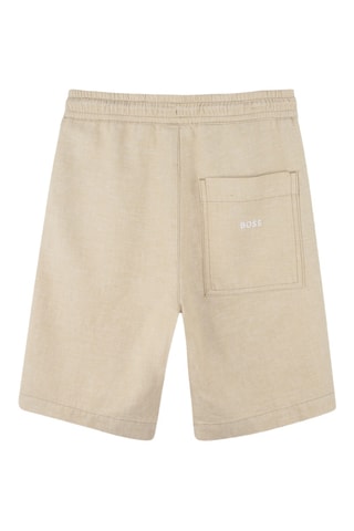 Linnen Bermuda - Beige - Boss