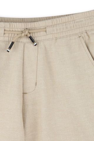 Linnen Bermuda - Beige - Boss