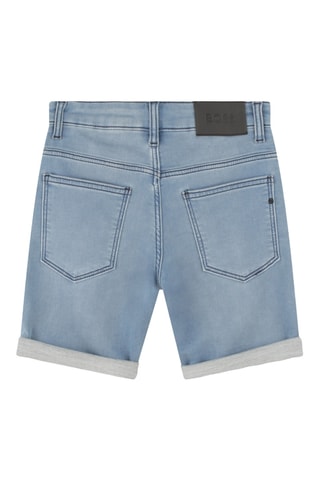 Spijkershort - Hemelsblauw - Boss