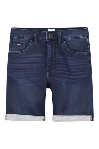 Spijkershort - Marineblauw - Boss