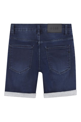 Spijkershort - Marineblauw - Boss