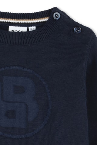 Trui - Marineblauw - Boss