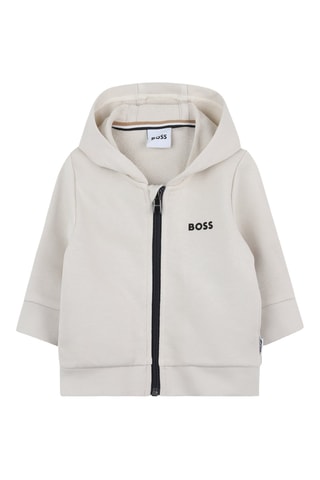Sweater met Capuchon - Lichtbeige - Boss