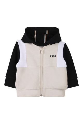 Sweater met Capuchon - Lichtbeige - Boss