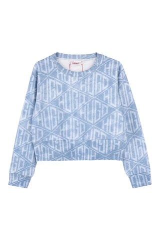 Sweater - Hemelsblauw - Hugo