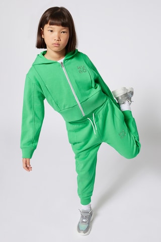 Sweater met Capuchon - Lichtgroen - Hugo