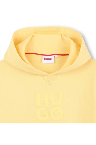 Sweater met Capuchon - Geel - Hugo