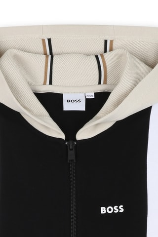 Sweater met Capuchon - Zwart - Boss