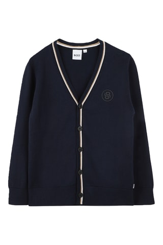 Vest - Marineblauw - Boss