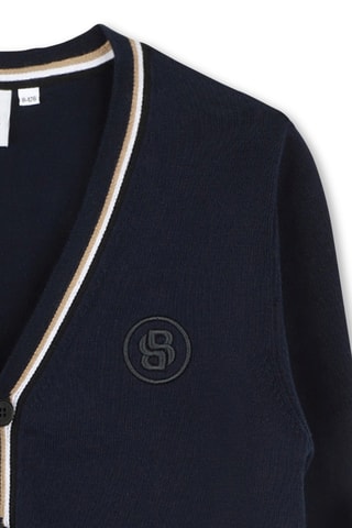 Vest - Marineblauw - Boss