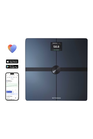 Balance connectée suivi masse corporelle - Body Smart - Noir