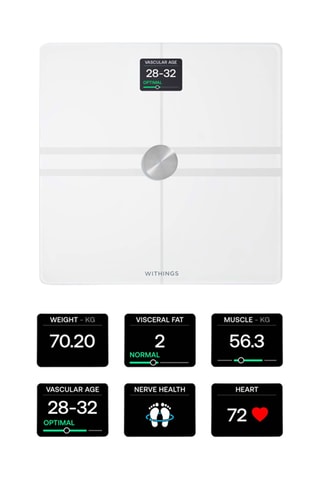 Balance connectée suivi complet - Body Comp - Blanc