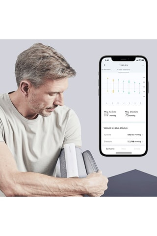 Tensiomètre connecté - BPM Connect - Gris