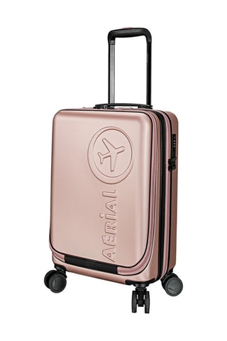 Mala de cabine Trolley Multimedia Classic 2 - 55 cm - Rosa