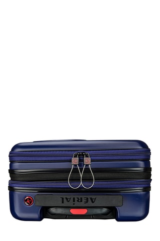 Mala de cabine Aerial - 55 cm - Cadeado TSA - Azul