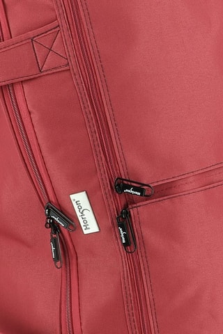 Saco de viagem com rodinhas Bordô - Vermelho