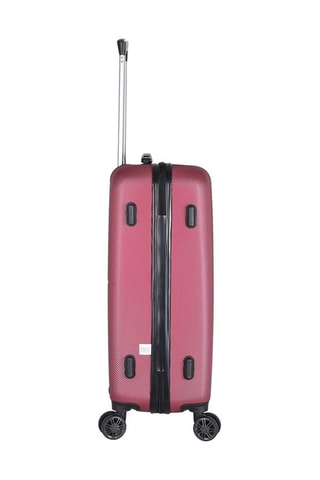 Mala de cabine Manhattan - 57 cm - Cadeado TSA - Vermelho
