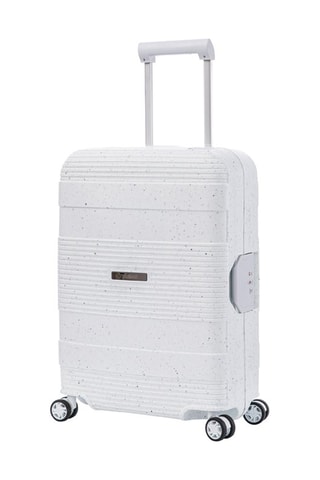 Conjunto de 3 malas de viagem Ocean - 56/65/74 cm - Cadeado TSA - Branco