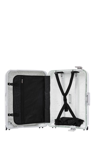 Conjunto de 3 malas de viagem Ocean - 56/65/74 cm - Cadeado TSA - Branco