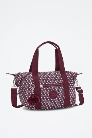 Mala Art - Bordô e cru