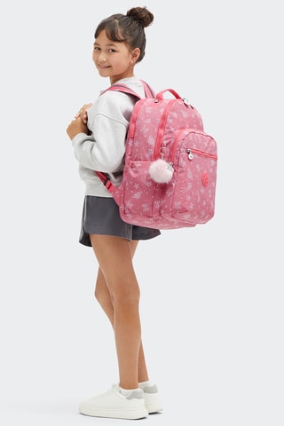 Mochila Seoul Lap - Rosa-velho e branco