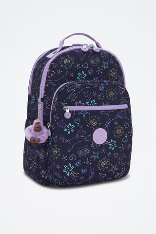 Mochila Seoul - Azul-escuro e malva