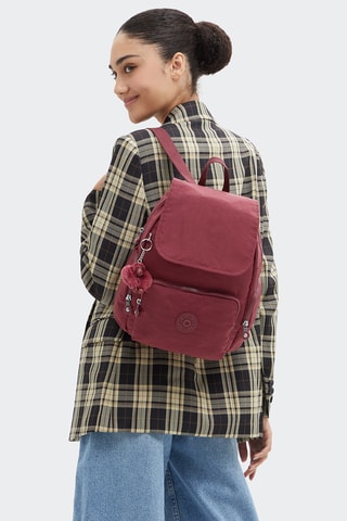 Mochila City Zip S - Bordô