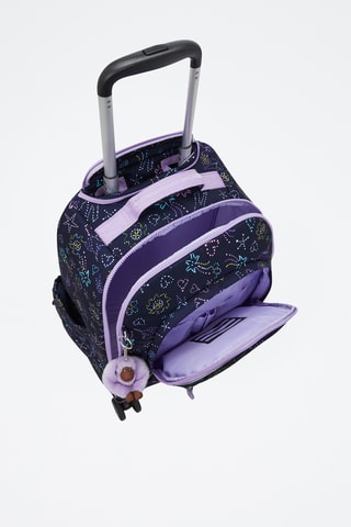 Mochila com rodas New Zea - Azul-marinho