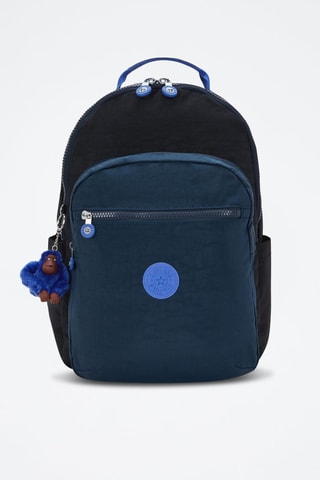 Mochila Seoul - Preto e azul-escuro