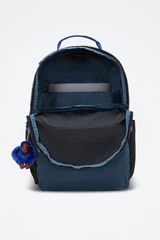 Mochila Seoul - Preto e azul-escuro