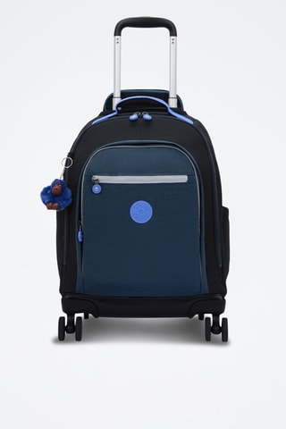 Sac à dos à roulettes New Zea - Noir et bleu foncé