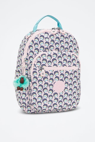 Mochila Seoul - Rosa e azul-marinho