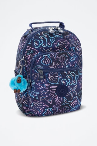 Mochila Seoul - Azul-marinho e rosa-maquilhagem