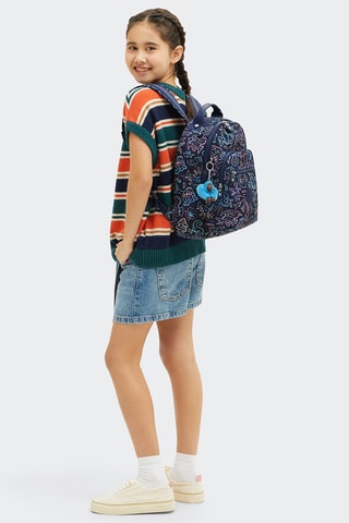 Mochila Seoul - Azul-marinho e rosa-maquilhagem