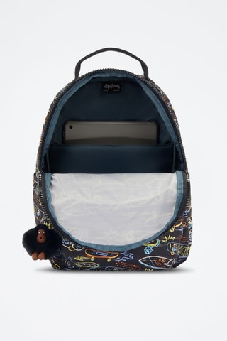 Mochila Seoul - Preto e azul