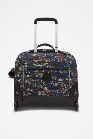 Sac à dos à roulettes Giorno - Noir et bleu