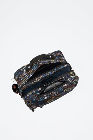 Sac à dos à roulettes Giorno - Noir et bleu