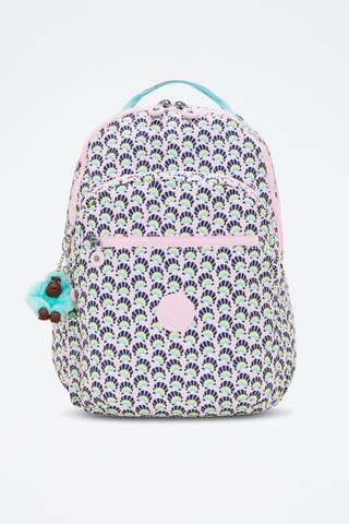 Mochila Seoul - Rosa e azul-marinho