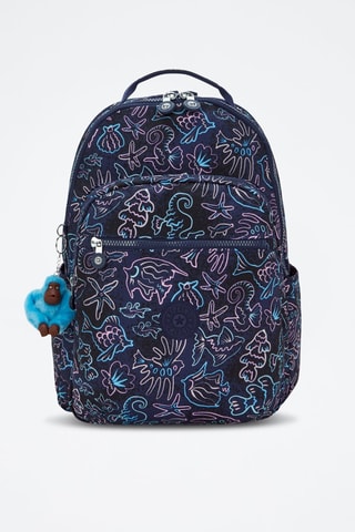 Mochila Seoul - Azul-marinho e rosa-maquilhagem