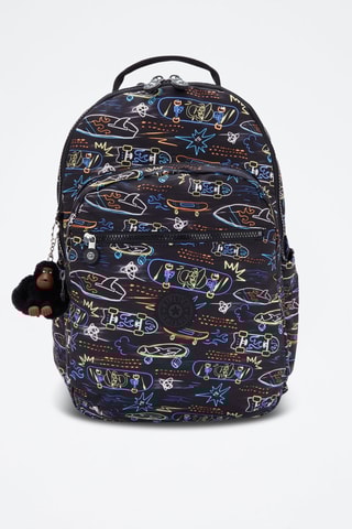 Mochila Seoul - Preto e azul