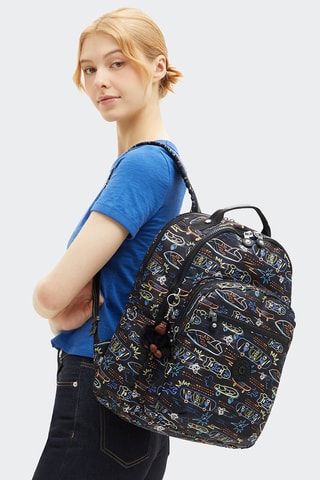 Mochila Seoul - Preto e azul