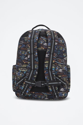 Mochila Seoul College - Preto e azul