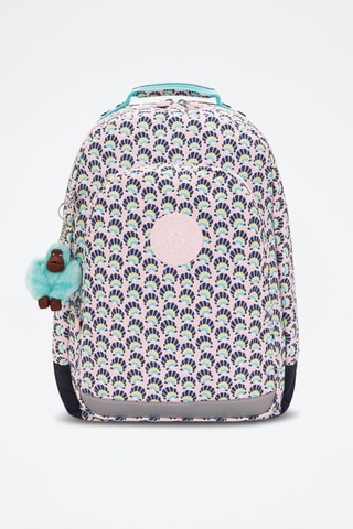 Mochila Class Room - Rosa e azul-marinho